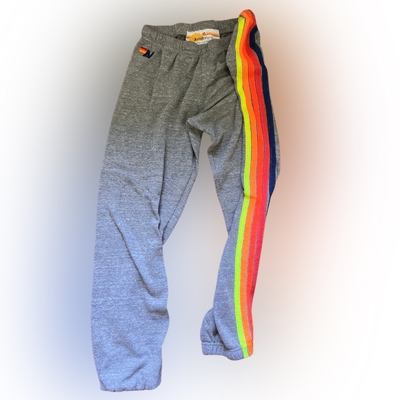 Aviator Nation Heathered Gray sweatpants - Picture 1 of 2